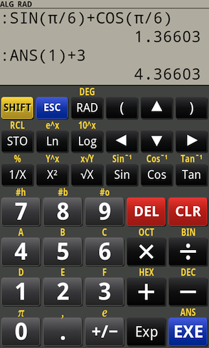 Powerful scientific RPN / Algebra calculator for Android